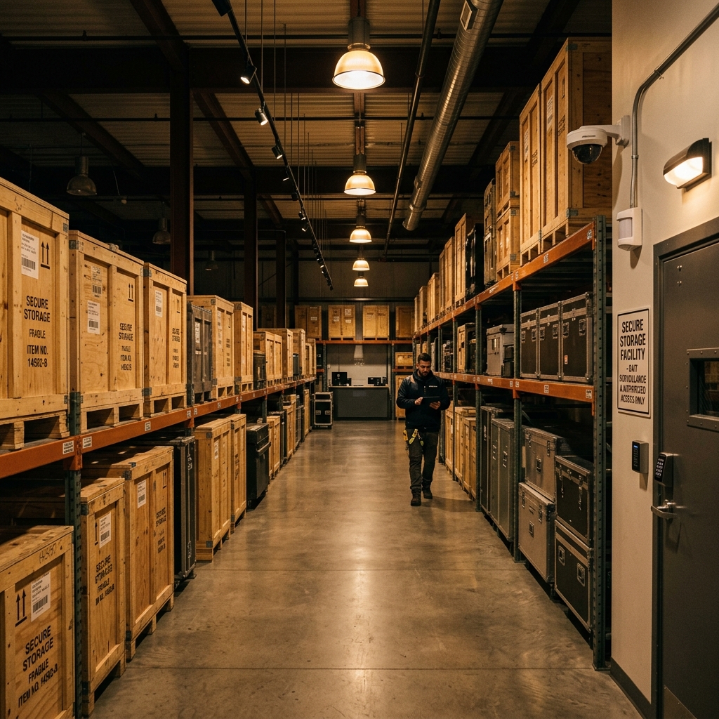 Entrepôt de garde-meuble Spartan Company — stockage sécurisé